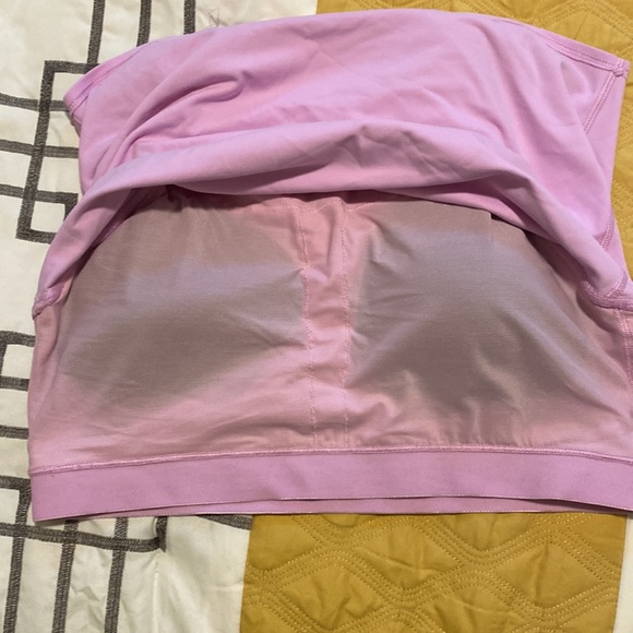 Athleta pink conscious crop bra size large D/DD - Picture 3 of 5